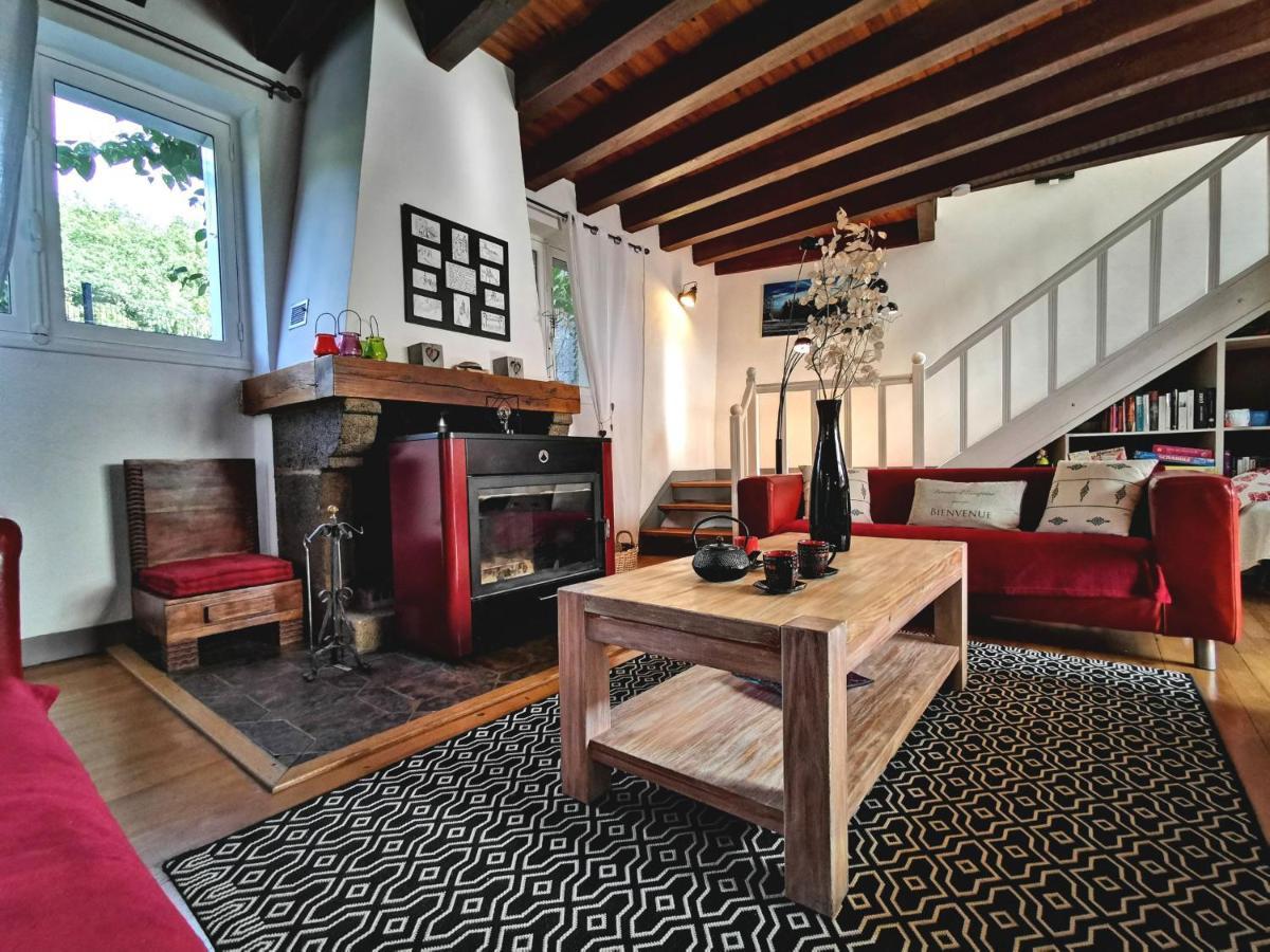 Grande Maison Au Coeur D'Un Village Historique Avec Terrasse Et Wifi Inclus - Fr-1-582-308 Saint-Vidal Eksteriør bilde