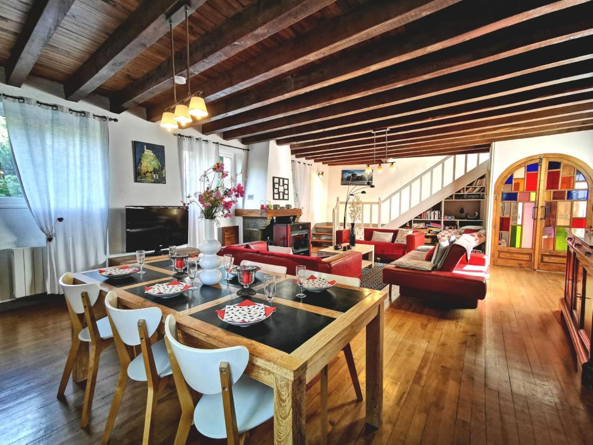 Grande Maison Au Coeur D'Un Village Historique Avec Terrasse Et Wifi Inclus - Fr-1-582-308 Saint-Vidal Eksteriør bilde