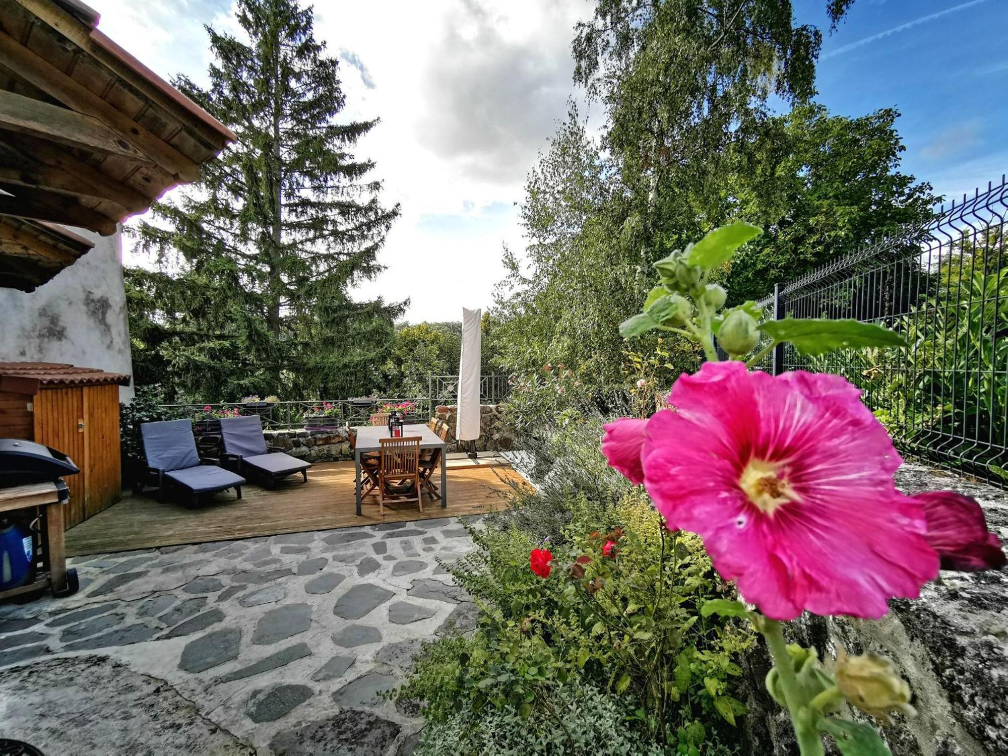 Grande Maison Au Coeur D'Un Village Historique Avec Terrasse Et Wifi Inclus - Fr-1-582-308 Saint-Vidal Eksteriør bilde